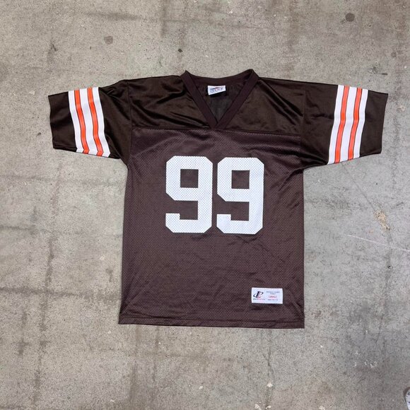 Logo Athletic Men's Brown and Black T-shirt - Picture 1 of 8